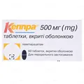 Кеппра таблетки, в/о по 500 мг №60 (10х6)