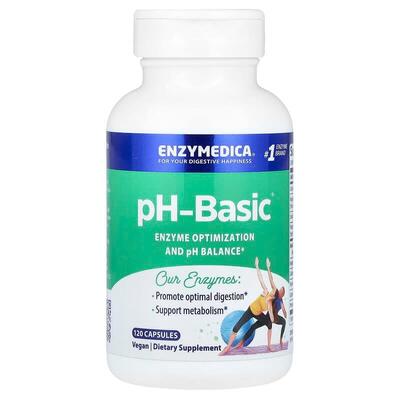 Пищеварительные ферменты Enzymedica pH-Basic, 120 капсул