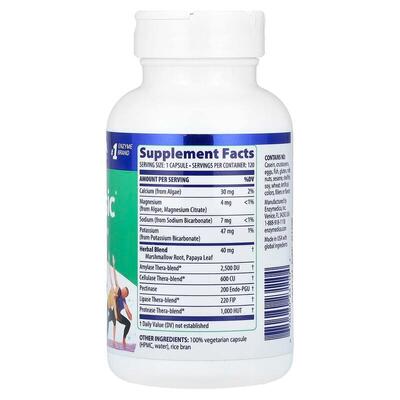 Травні ферменти Enzymedica pH-Basic, 120 капсул