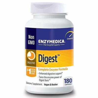 Полная формула ферментов Enzymedica Digest Complete Enzyme Formula, 180 капсул