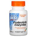 Протеолітичні ферменти Doctor's Best Proteolytic Enzymes, 90 вегетаріанських капсул з відстроченим вивільненням