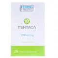 Пентаса супозиторії рект. по 1000 мг №28 (7х4)