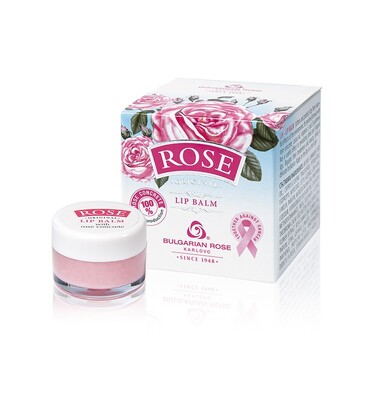 Бальзам для губ Rose Karlovo Rose Original с конкретом розы, 5 г