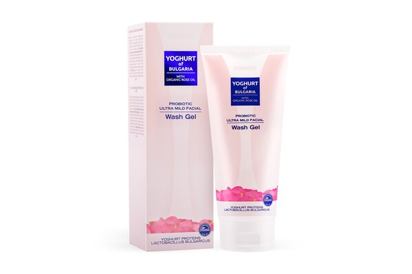 Гель для умывания Yoghurt of Bulgaria Organic Rose Oil ультрамягкий, 200 мл