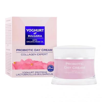 Крем для лица Yoghurt of Bulgaria Organic Rose Oil Коллаген-эксперт дневной, 50 мл