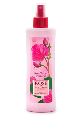 Вода косметична Rose of Bulgaria трояндова з пульверизатором, 230 мл
