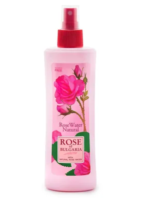 Вода косметична Rose of Bulgaria трояндова з пульверизатором, 230 мл