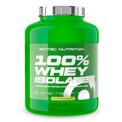 Протеїн сироватковий ізолят Scitec Nutrition 100% Whey Isolate банан, 1816 г