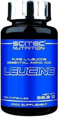 Аминокислота Scitec Nutrition Leucine, 100 капсул