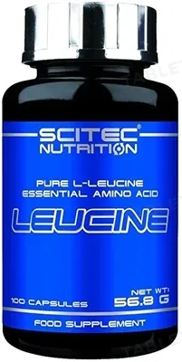 Амінокислота Scitec Nutrition Leucine, 100 капсул