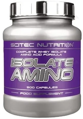 Амінокислота Scitec Nutrition Isolate Amino, 500 капсул