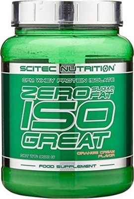 Протеин Scitec Nutrition Zero IsoGreat, крем-апельсин, 900 г