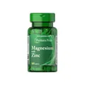Магній з цинком Puritan's Pride Magnesium with Zinc, 100 таблеток