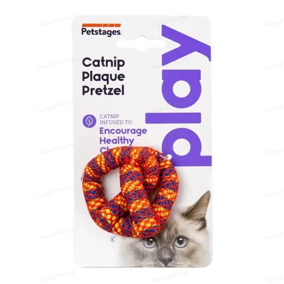 Іграшка для котів Petstages pt333 Претцель з котячою м'ятою