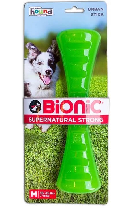 Игрушка для собак Bionic Opaque Stick bc30083 гантель зеленая