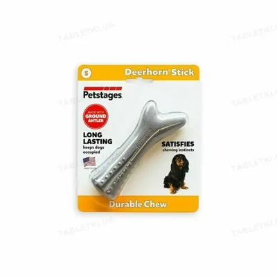 Іграшка для собак Petstages Deerhorn pt668 Оленячий ріг, мала