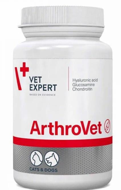 Артровет (ArthroVet) (ДЛЯ ЖИВОТНЫХ) профилактика и лечение нарушений функций суставных хрящей и суставов, 60 таблеток