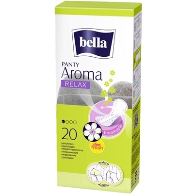 Прокладки гигиенические ежедневные Bella Panty Aroma Relax, 20 штук