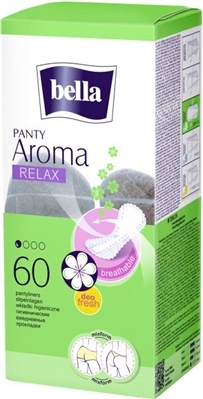Прокладки гигиенические ежедневные Bella Panty Aroma Relax, 60 штук