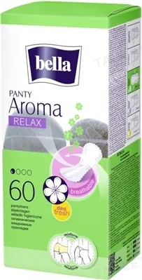 Прокладки гiгiєнiчнi щоденнi Bella Panty Aroma Relax, 60 штук