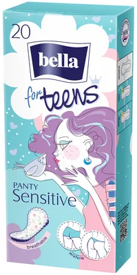 Прокладки гігієнічні щоденні Bella for Teens Sensitive Panty, 20 шт