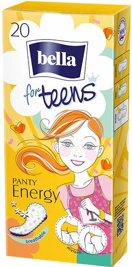 Прокладки гігієнічні щоденні Bella for Teens Energy Panty, 20 шт