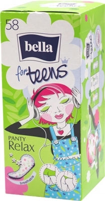 Прокладки гігієнічні щоденні Bella Panty for Teens Energy, 58 штук