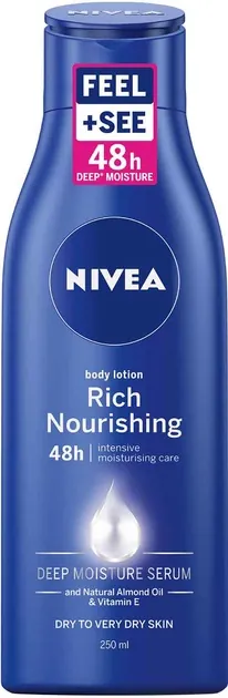 Молочко для тіла Nivea Глибоке живлення (80201), 250 мл
