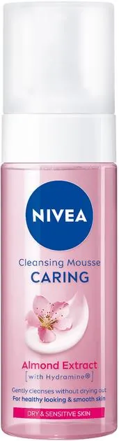 Мус для вмивання Nivea ніжний для сухої і чутливої шкіри (86727), 150 мл