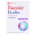 Тіколін таблетки, в/плів. обол. по 500 мг №28 (7х4)