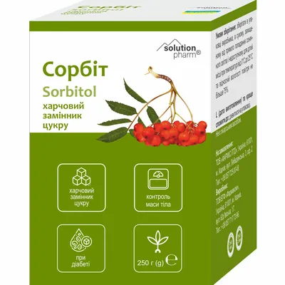 Сорбіт Solution Pharm порошок по 250 г