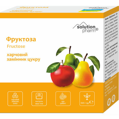 Фруктоза Solution Pharm порошок по 500 г