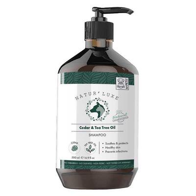 Шампунь M-Pets Natur'Luxe Cedar and Tea Tree Oil для собак всех пород с маслом кедра и чайного дерева, 500 мл