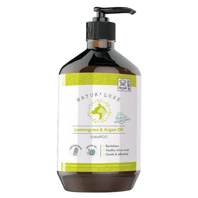 Шампунь M-Pets Natur'Luxe Lemongrass & Argan Oil для собак зволожувальний з лемонграсом і аргановою олією, 500 мл