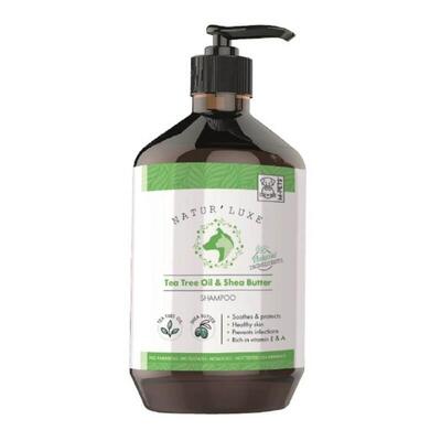 Шампунь M-Pets Natur'Luxe Tea Tree Oil&Shea Butter для собак с маслом чайного дерева и маслом ши, 500 мл