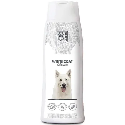 Шампунь M-Pets White Coat для собак всіх порід з білою або світлою шерстю, 250 мл