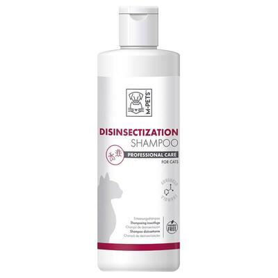 Шампунь дезинфицирующий M-Pets Cat Disinfectation для лечения поражений кожи, вызванных эктопаразитом у кошек, 250 мл