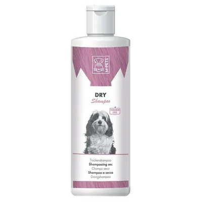 Шампунь сухий M-Pets Dry Shampoo для догляду за шкірою та шерстю собак будь-яких порід, 200 мл