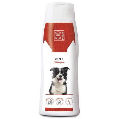Шампунь-кондиционер M-Pets Shampoo & Conditioner 2 in 1 без парабенов для собак со всеми типами шерсти, 250 мл