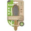 Щітка бамбукова M-Pets Bamboo для розчісування шерсті котів та собак, 22х6 см