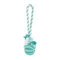 Игрушка для собак Trixie 3299 DentaFun Мяч на веревке, 7 см