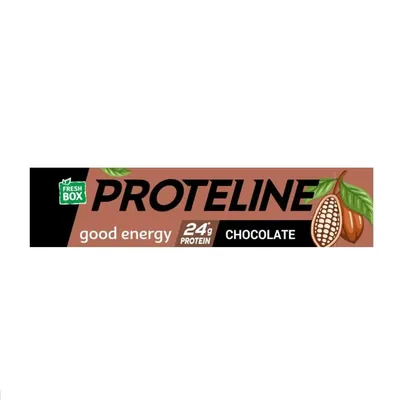 Батончик протеїновий ProteLine Fresh Box зі смаком шоколаду глазурований, 40 г