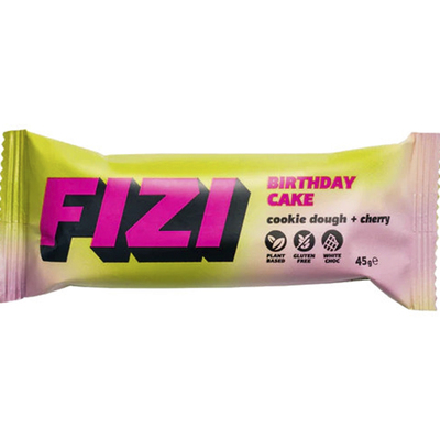 Батончик Fizi Birthday cake печенье и вишня, 45 г