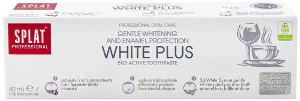 Зубна паста Splat Professional White plus Відбілювання плюс Compact, 40 мл