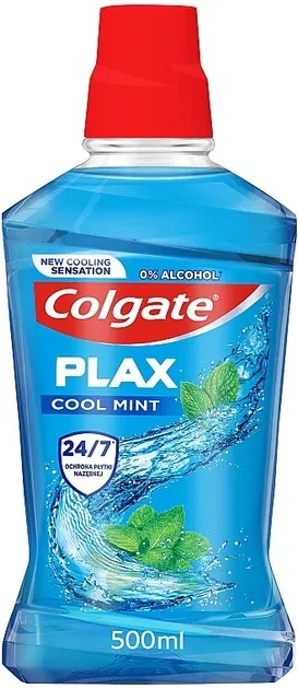 Ополіскувач для ротовій порожнини Colgate Plax Cool Mint Освіжаюча м'ята, 500 мл