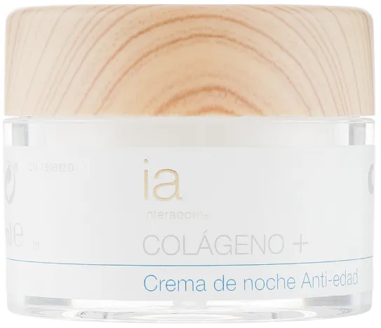 Крем для обличчя Interapothek Collagen+ нічний антивіковий з колагеном та вітаміном C, 50 мл