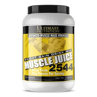 Гейнер Ultimate Nutrition Muscle Juice 2544, банан, 2250 г