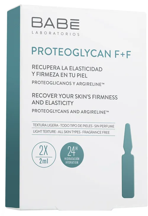 Ампули-концентрат Babe Laboratorios Ampule Solution Proteoglycan F+F з вираженим антивіковим ефектом, 2 шт х 2 мл