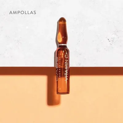 Ампули-концентрат Babe Laboratorios Ampule Solution Vitamin C+ для депігментації з антиоксидантним ефектом, 2 шт х 2 мл