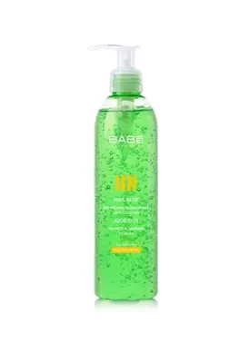 Гель для тіла Babe Laboratorios зволожуючий з 100% алое, 300 мл